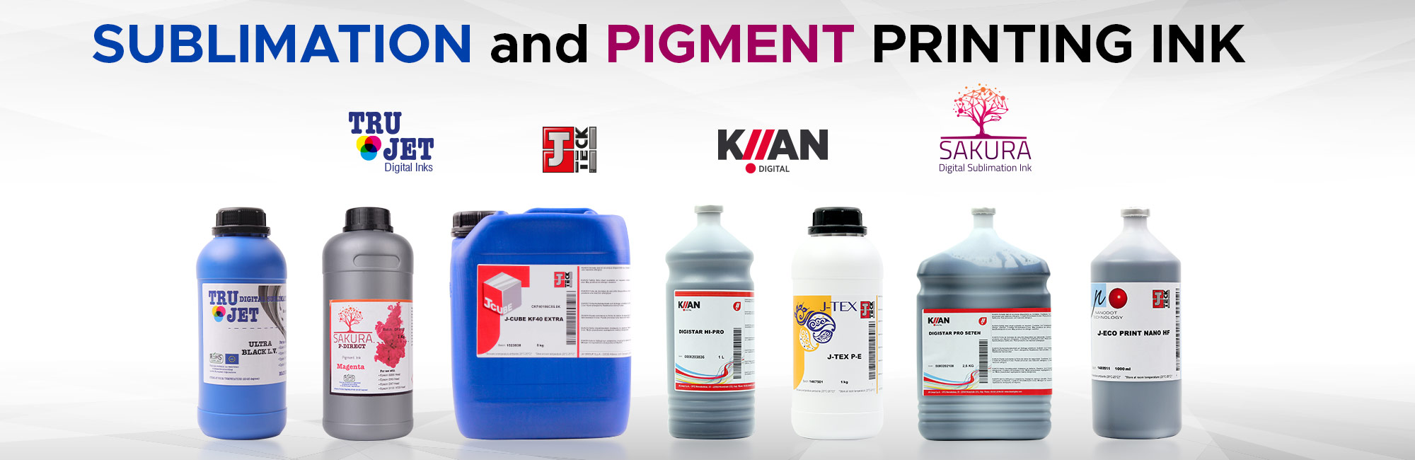 Sublimation and Pigment Printing Ink
